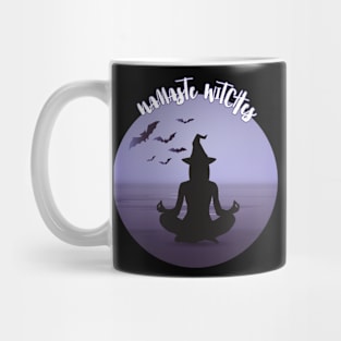 Namaste Witches Night Halloween Mug